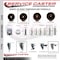 Service Caster 4 Inch High Temp Phenolic 58 Inch Stem Caster with Total Lock Brake SCC SCC-TSTTL20S414-PHSHT-58212 - alternate 4